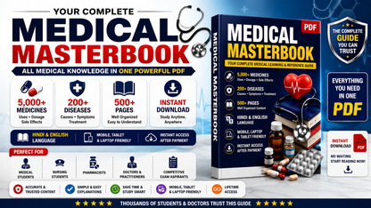 Medical Masterbook PDF (500+ Pages) Edition-2026