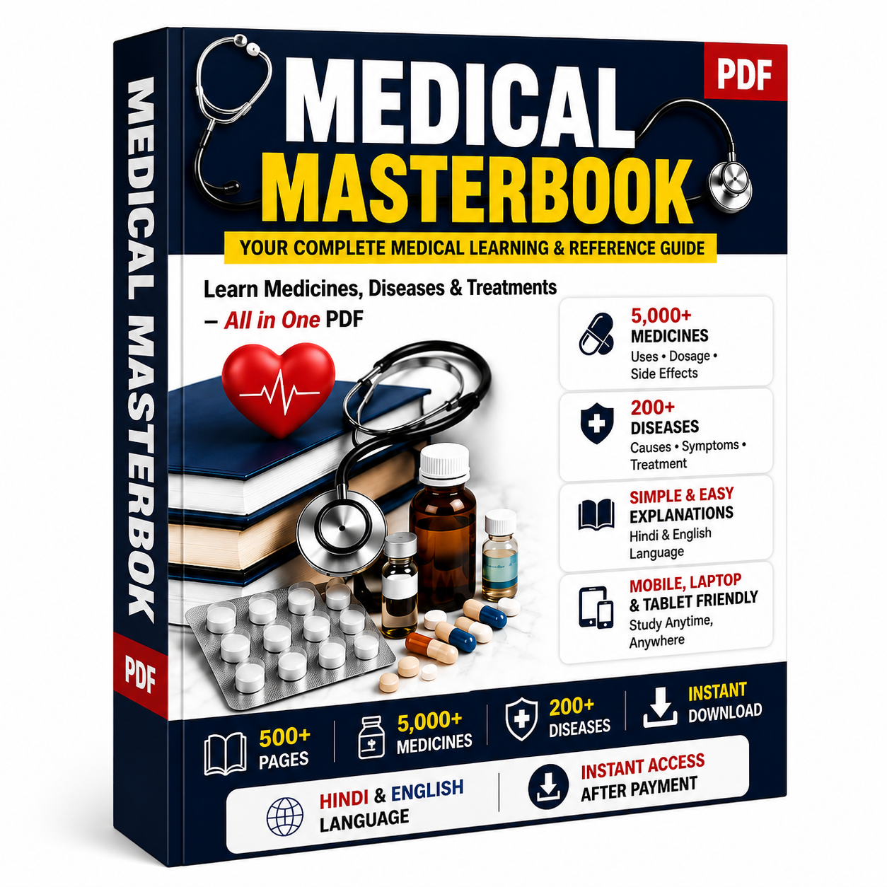 Medical Masterbook PDF (500+ Pages) Edition-2026