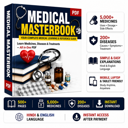 Medical Masterbook PDF (500+ Pages) Edition-2026