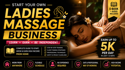 Become a Professional Massage Therapist & Build Your Own Wellness Business